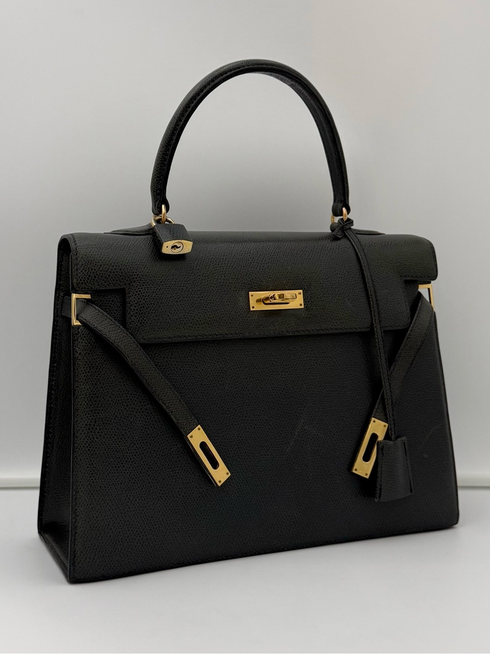 🐢MORABITO COUSU MAIN 1905 PARIS • SCALA 29 Bag in Dark Blue • Made in FRANCE - Picture 3 of 16